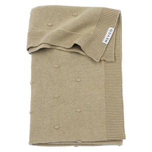 baby wiegdeken Mini Knots 75x100 cm Sand