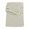 Meyco reversible baby ledikantdeken Knit Basic Teddy 100x150 cm Sand Melange