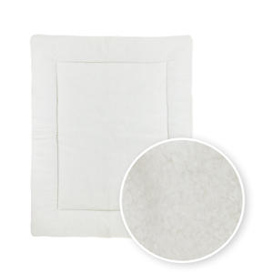boxkleed Bouclé Uni 80x100 cm Offwhite