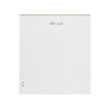 Meyco baby wieglaken Hello World 75x100 cm Sand