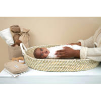 thumbnail: Meyco swaddle inbakerdoek Branches - Sand (set van 2)