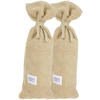 Meyco kruikenzak Basic Badstof 13xh35cm - Sand (set van 2)