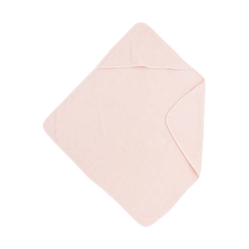 Meyco badcape Basic Badstof 75x75 cm Soft Pink Handdoek/badcape Roze Effen