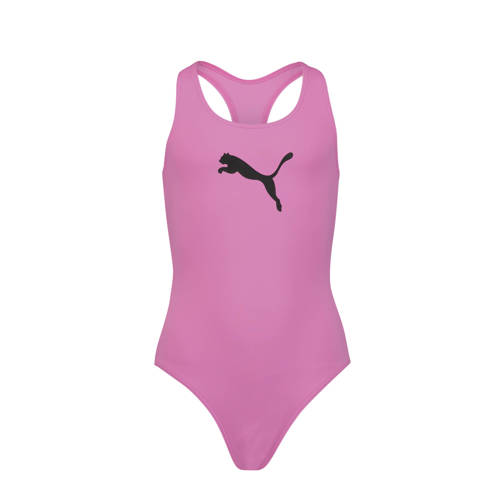 Puma sportbadpak met logo roze Meisjes Polyamide Logo