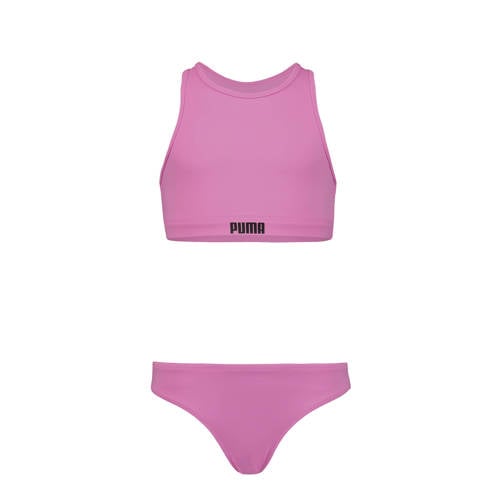 Puma crop bikini roze Meisjes Polyamide Effen