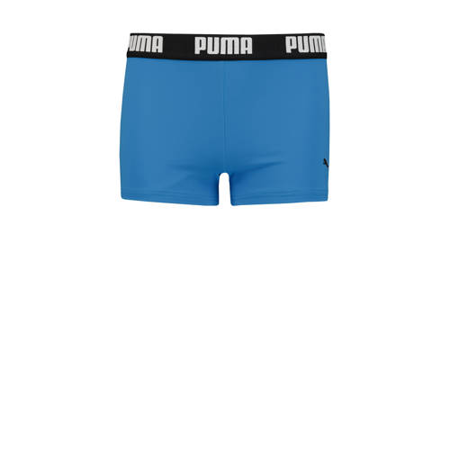 Puma zwemboxer blauw Jongens Polyamide Logo