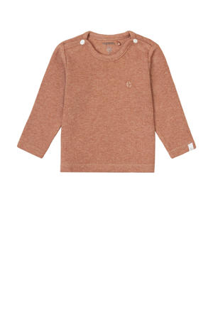baby longsleeve Natal met katoen oudroze