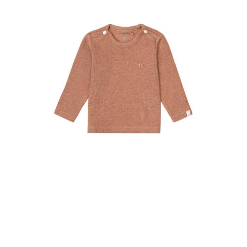 Noppies baby baby longsleeve Natal met katoen oudroze Effen - maat 56 afbeelding