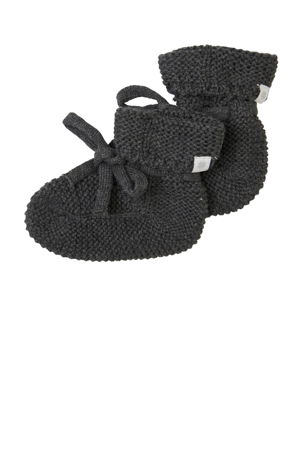 Noppies baby Nelson slofjes antraciet