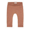 Noppies baby baby regular fit broek Naura met katoen oudroze