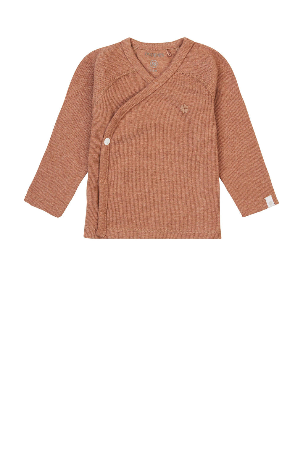 Noppies baby baby longsleeve Nanyuki met katoen oudroze