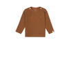 Noppies baby baby longsleeve Natal met katoen bruin