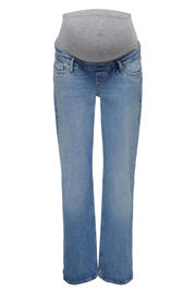thumbnail: ONLY MATERNITY high waist wide leg zwangerschapsjeans OLMJUICY medium blue