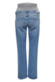 thumbnail: ONLY MATERNITY high waist wide leg zwangerschapsjeans OLMJUICY medium blue