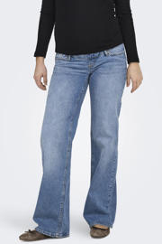 thumbnail: ONLY MATERNITY high waist wide leg zwangerschapsjeans OLMJUICY medium blue