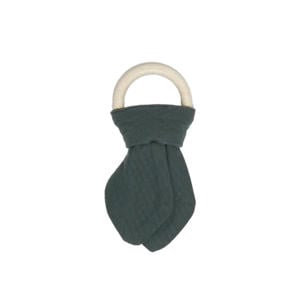 houten bijtring Dark Green