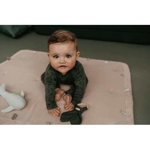 Snoozebaby pyjama Dark Green Groen Jongens Meisjes Katoen Ronde hals All over print 74 80