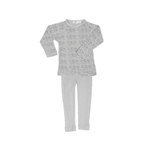 Snoozebaby pyjama Mystic Mint Groen Jongens/Meisjes Biologisch katoen Ronde hals