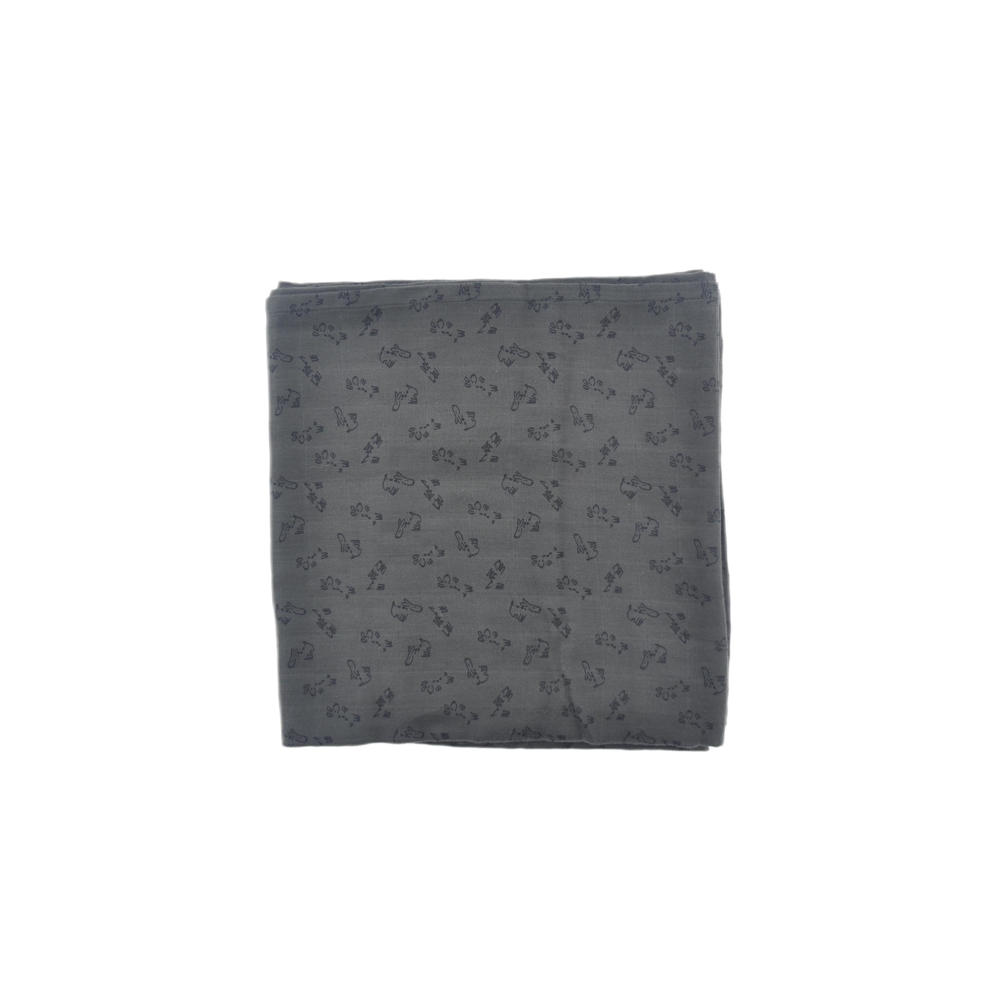 Snoozebaby hydrofiele swaddle 80x80 cm Dark Green