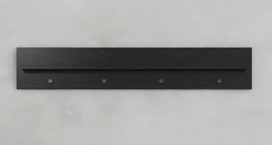 zwarte wandplanken