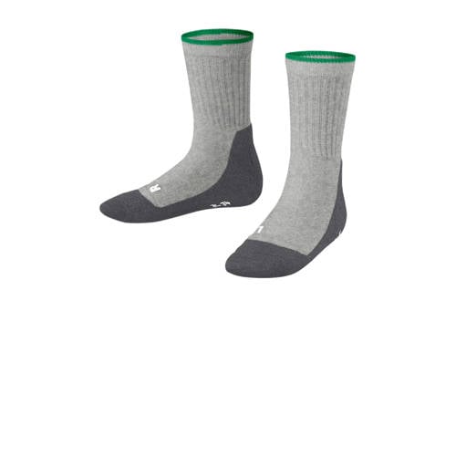FALKE sokken Active Everyday lichtgrijs Jongens/Meisjes Polyester Effen - 27-30