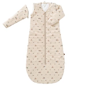 gevoerde baby winter slaapzak Rabbit Sandshell