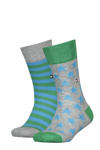 Grijs/groen/blauw