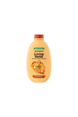 Honing Goud shampoo voor beschadigd of breekbaar haar - 600 ml - voordeelverpakking