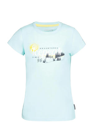 outdoor T-shirt licht turquoise