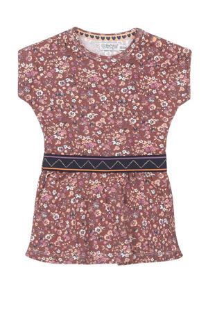 A-lijn jurk met all over print multi