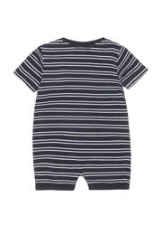 thumbnail: Dirkje baby gestreept boxpak blauw/wit