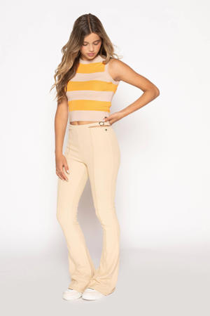 flared broek Hetty ecru