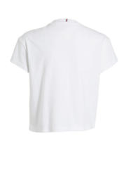 thumbnail: Tommy Hilfiger T-shirt van katoen wit