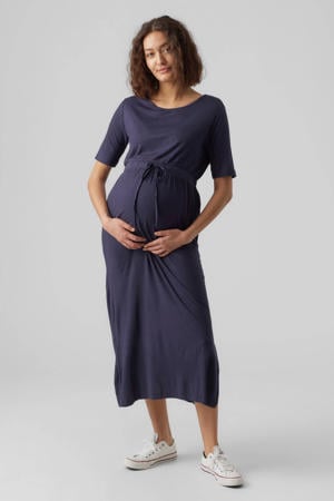 zwangerschapsjurk MLALISON donkerblauw
