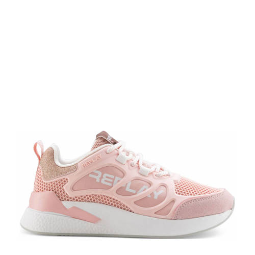 REPLAY Maze JR-1 sneakers roze Meisjes Textiel - 33