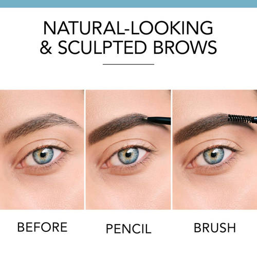 Bourjois Brow Reveal Mechanic Pencil wenkbrauwpotlood 002 Soft Brown Paars