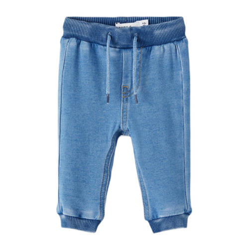 NAME IT BABY baby regular fit jeans NBNROME medium blue denim Blauw Jongens/Meisjes Katoen