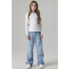NAME IT KIDS wide leg jeans NKFROSE light blue denim
