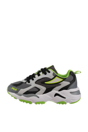 Ray Tracer  sneakers antraciet/limegroen