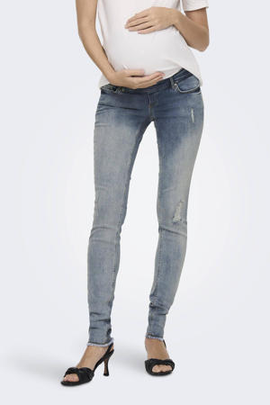 skinny zwangerschapsjeans OLMBLUSH medium blue denim