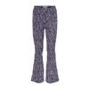 KIDS ONLY GIRL gebloemde flared broek KOGPAIGE donkerblauw/lila