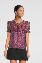 thumbnail: AI&KO gebloemde  top Greta paars