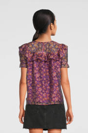 thumbnail: AI&KO gebloemde  top Greta paars