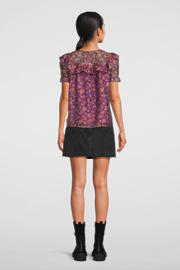 thumbnail: AI&KO gebloemde  top Greta paars