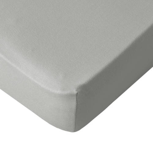 Wehkamp Home katoenen uni hoeslaken topmatras Hoeslaken topper Grijs Effen 160*200