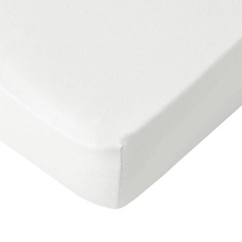 Wehkamp Home katoenen uni hoeslaken topmatras Hoeslaken topper Wit 160*200