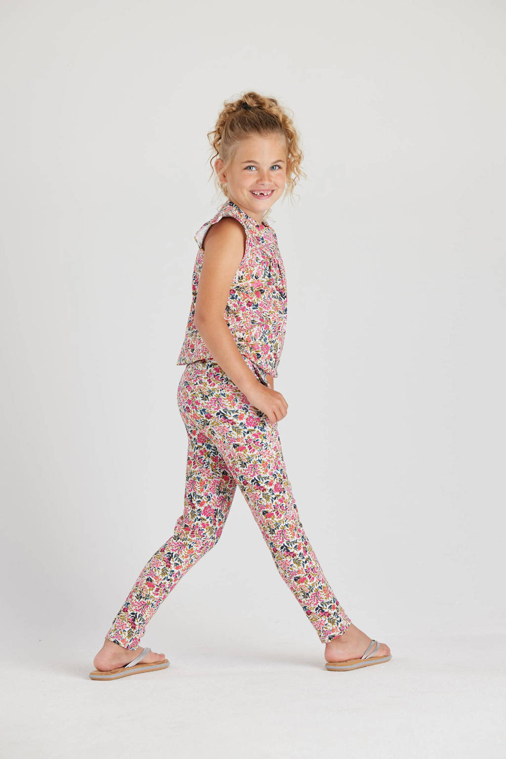 ~ kant Vervallen Tablet Chaos-and-Order gebloemde tapered fit joggingbroek Loes multi |  kleertjes.com