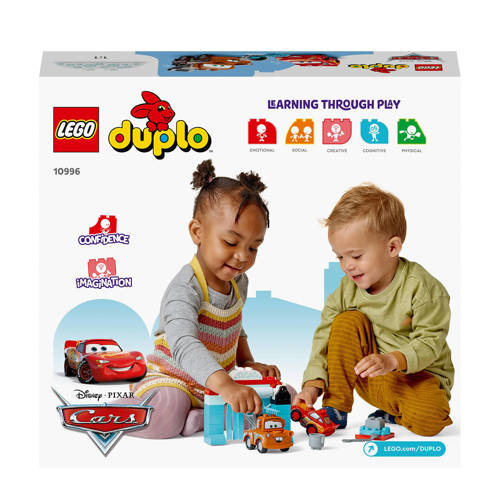 Lego Duplo Bliksem McQueen & Takel wasstraatpret 10996 Bouwset