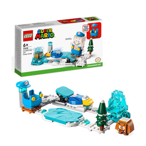 Lego Super Mario Uitbreidingsset: IJs-Mario pak en ijswereld 71415 Bouwset