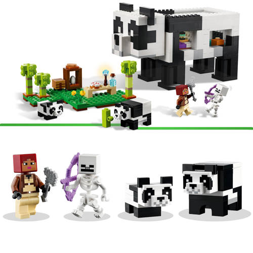 Lego Minecraft Het Panda Huis 21245 Bouwset | Bouwset van